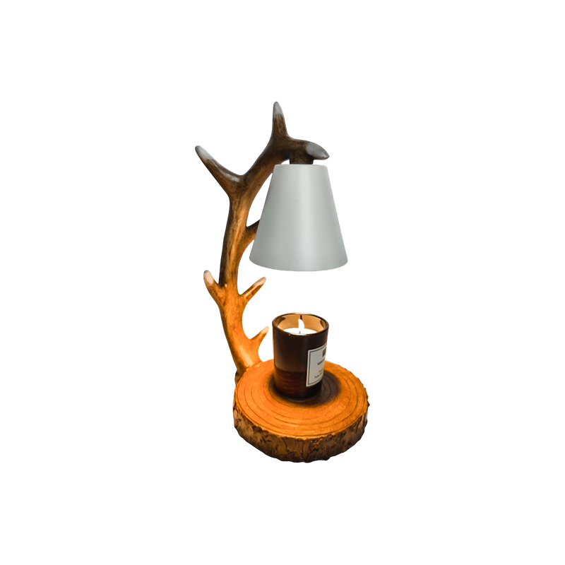 Prírodou inšpirovaná lampa na ohrievanie sviečok - Jelení dych