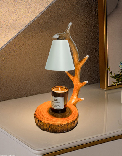Ohrievacia lampa na sviečku